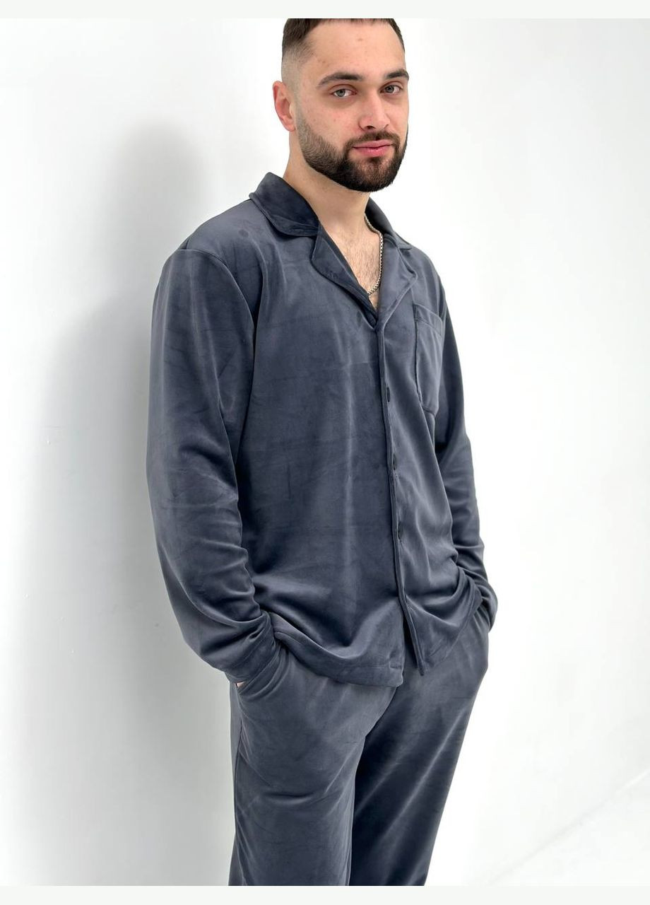 Домашній костюм-піжама велюр Vakko (278123685)
