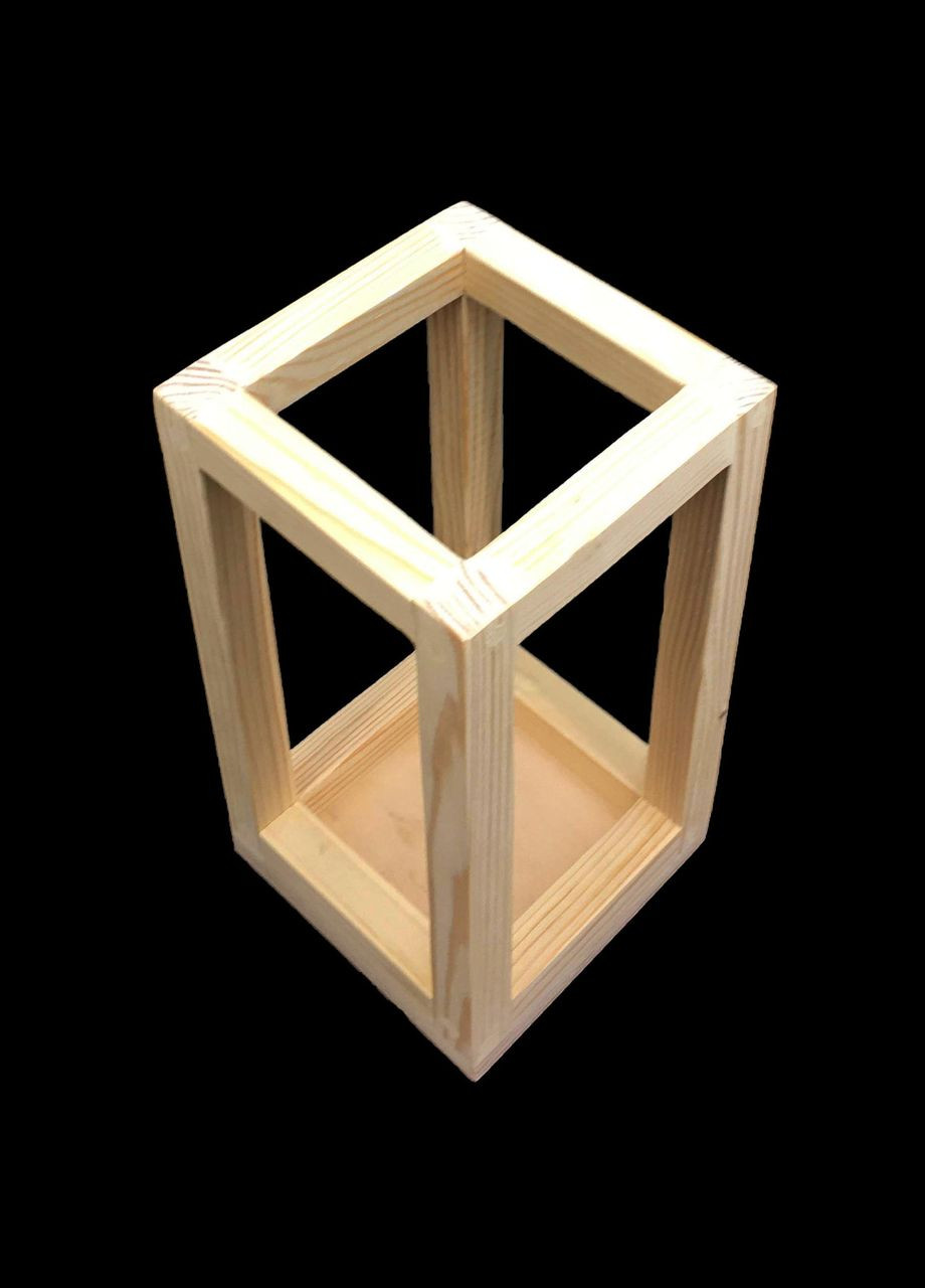 Садовий ліхтар з дерева Асамара бланже (СФН-001801) No Brand (328959926)