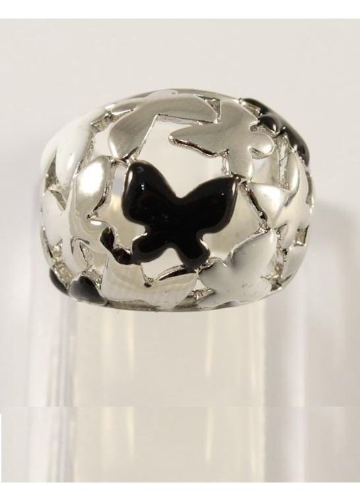 Объемное ажурное кольцо бабочки, 18р, 5345 No Brand (353827932)