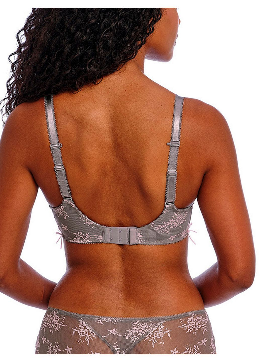 Серый балконет бюстгальтер 402501gin Freya с косточками полиамид, полиэстер, эластан