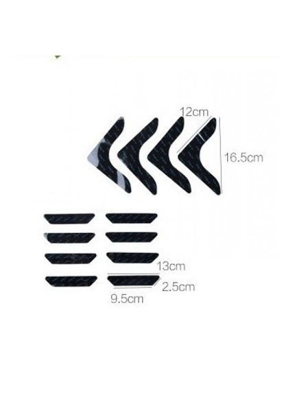 Липучки-фиксаторы для ковров прямые 8 шт/наб. No Brand (337347267)