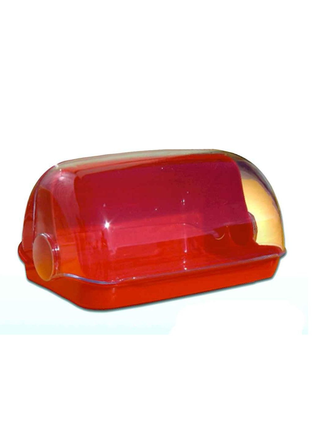 Хлебница пластиковая маленькая 330*255*175мм красный ТМ КОНСЕНСУС Консенсус (304643982)