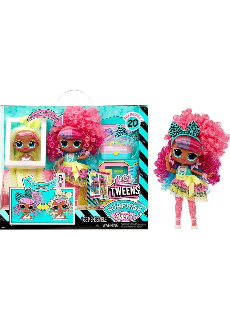 Ігровий набір із лялькою L.O.L. Surprise! Tweens Surprise Swap Крімпс Кора з аксесуарами () L.O.L. Surprise! 593263 (335030637)