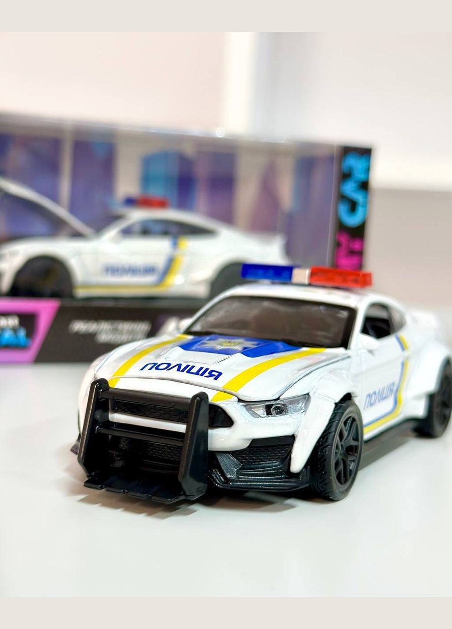 Инерционная металлическая машинка AS-2958 полиция коллекционная модель от Авто Мир Fun Game (327216139)