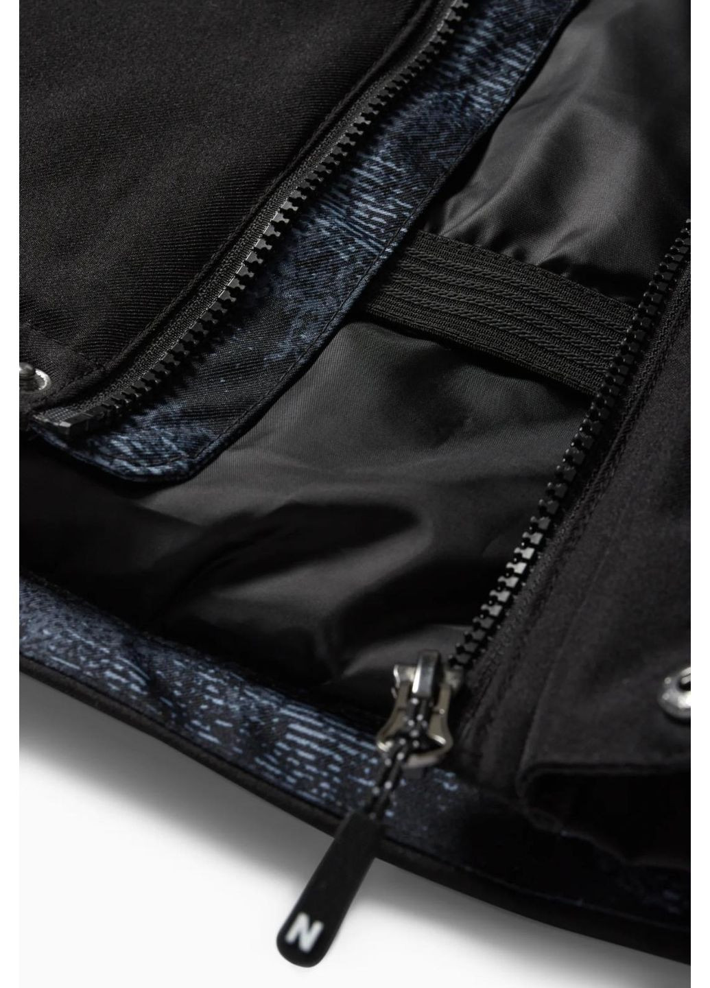 Подростковая зимняя лыжная куртка для мальчика Черная (25092401) C&A (362282348)