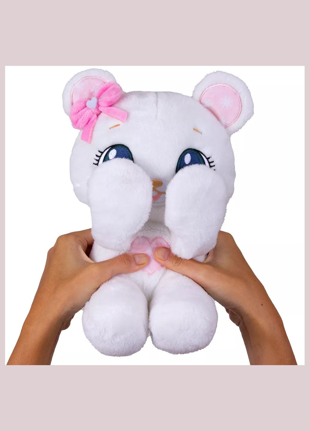 Мягкая игрушка Мишка белый 30 см (907874) Peekapets (326805829)