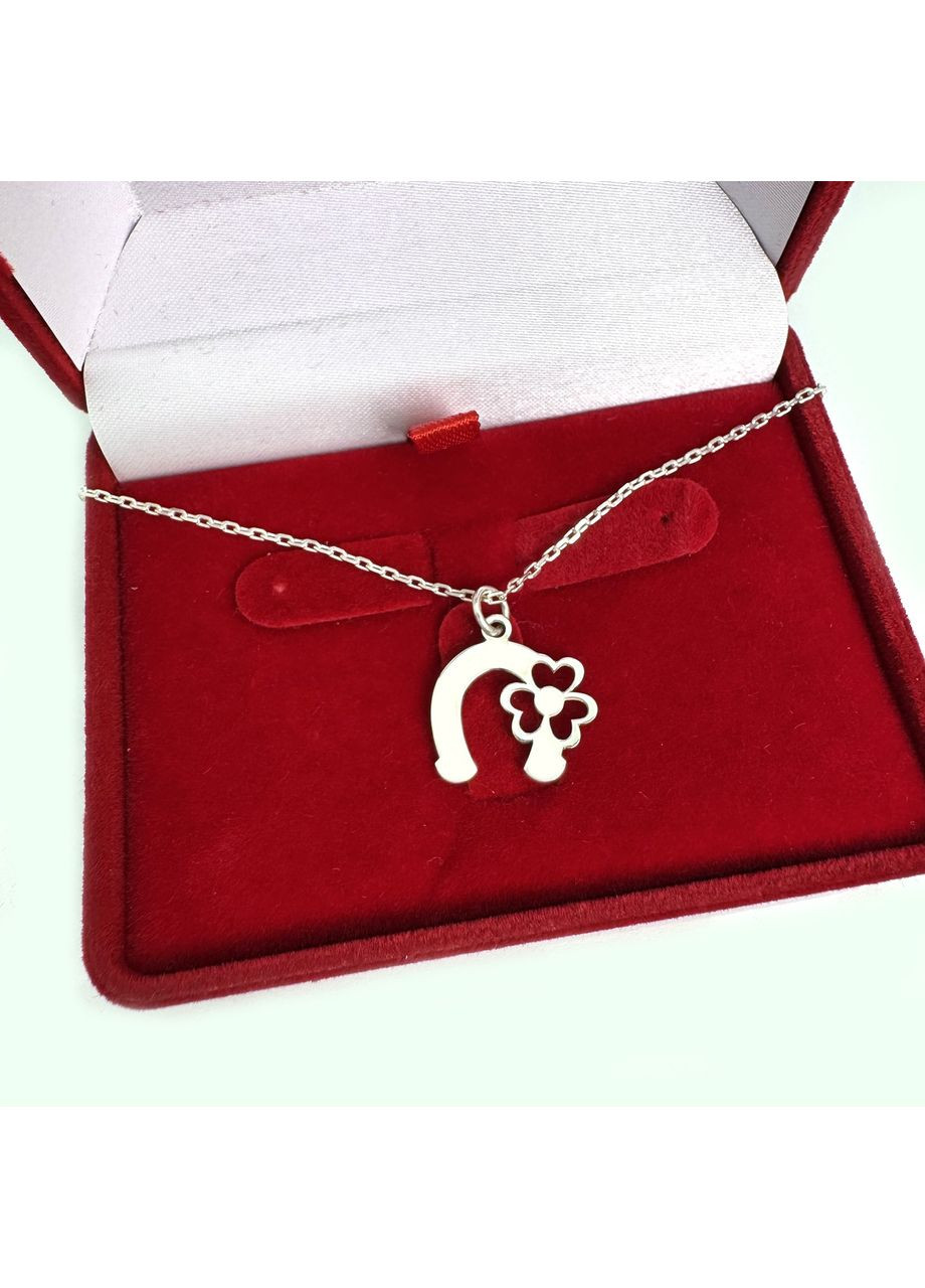 Серебряная подвеска на цепочке "Подкова" 2013п Silver Style (367113099)