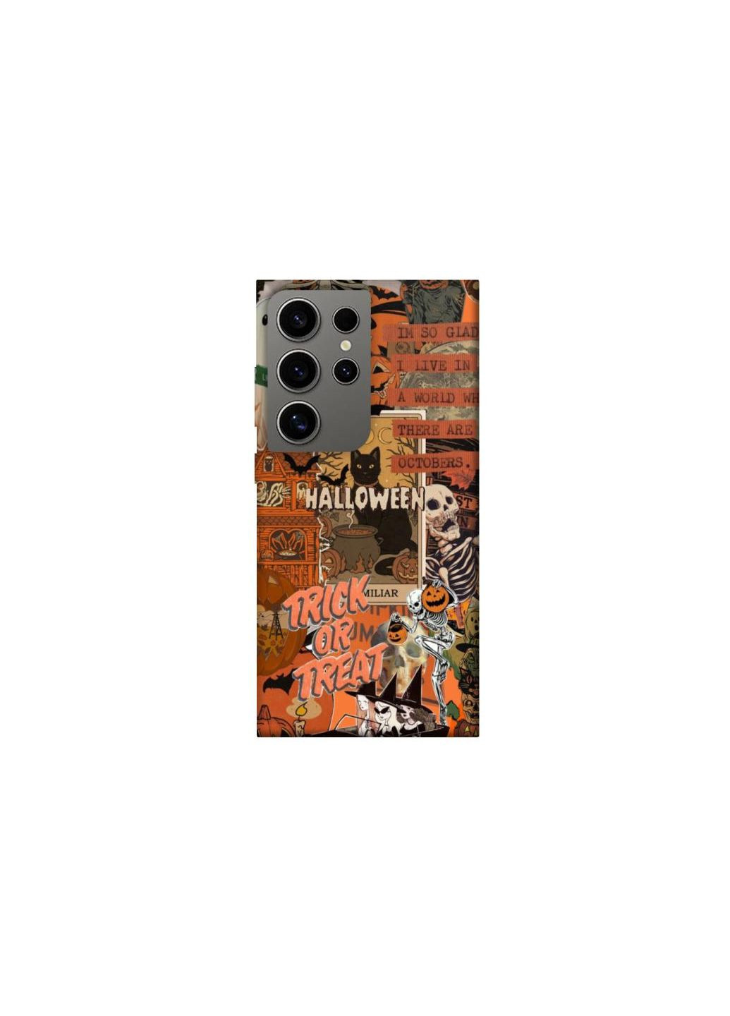 Чохол на Samsung Galaxy S24 Ultra Halloween Style ver.3 Frontalka (361337229)