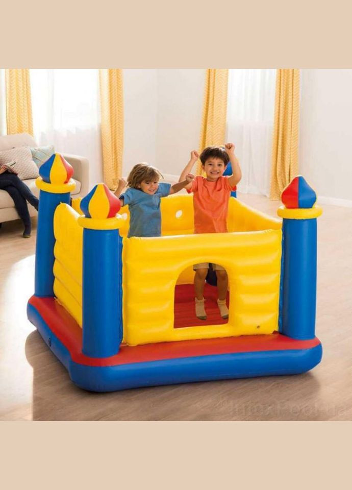 Детский надувной батут «Замок» Intex 48259, 175x175x135 No Brand (330601122)