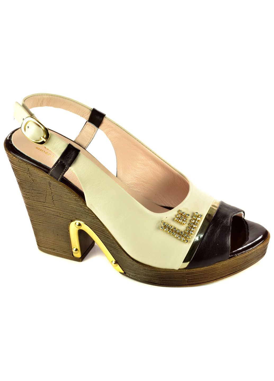 Комбинированные летние модельные босоножки Guero