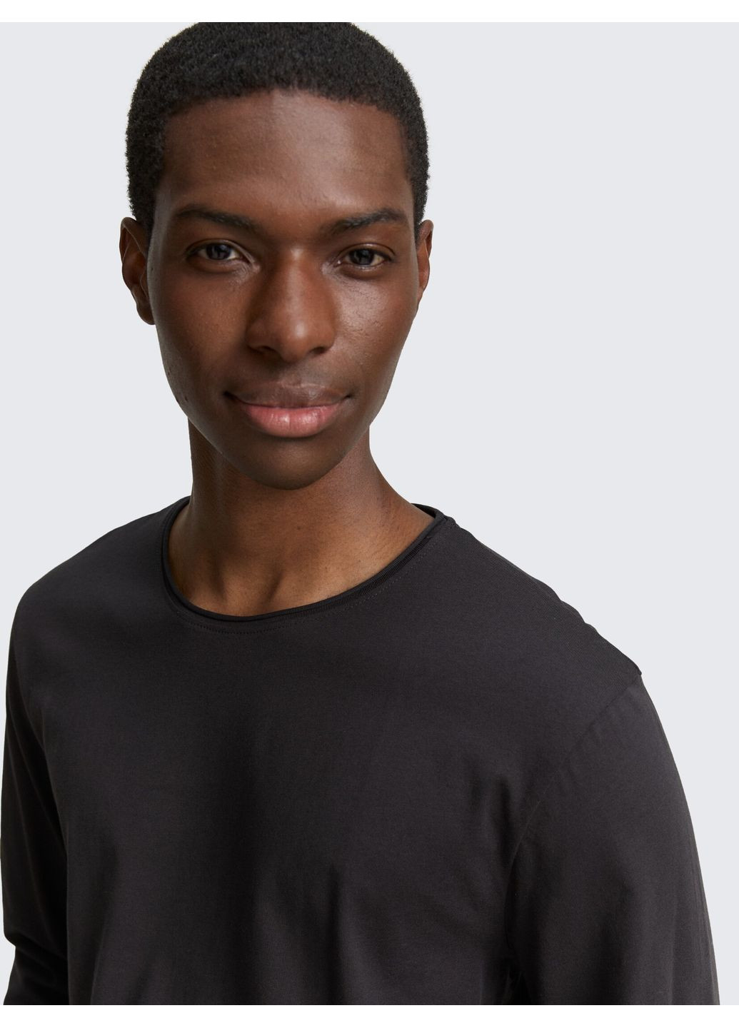 Лонгслів Tom Tailor чорний