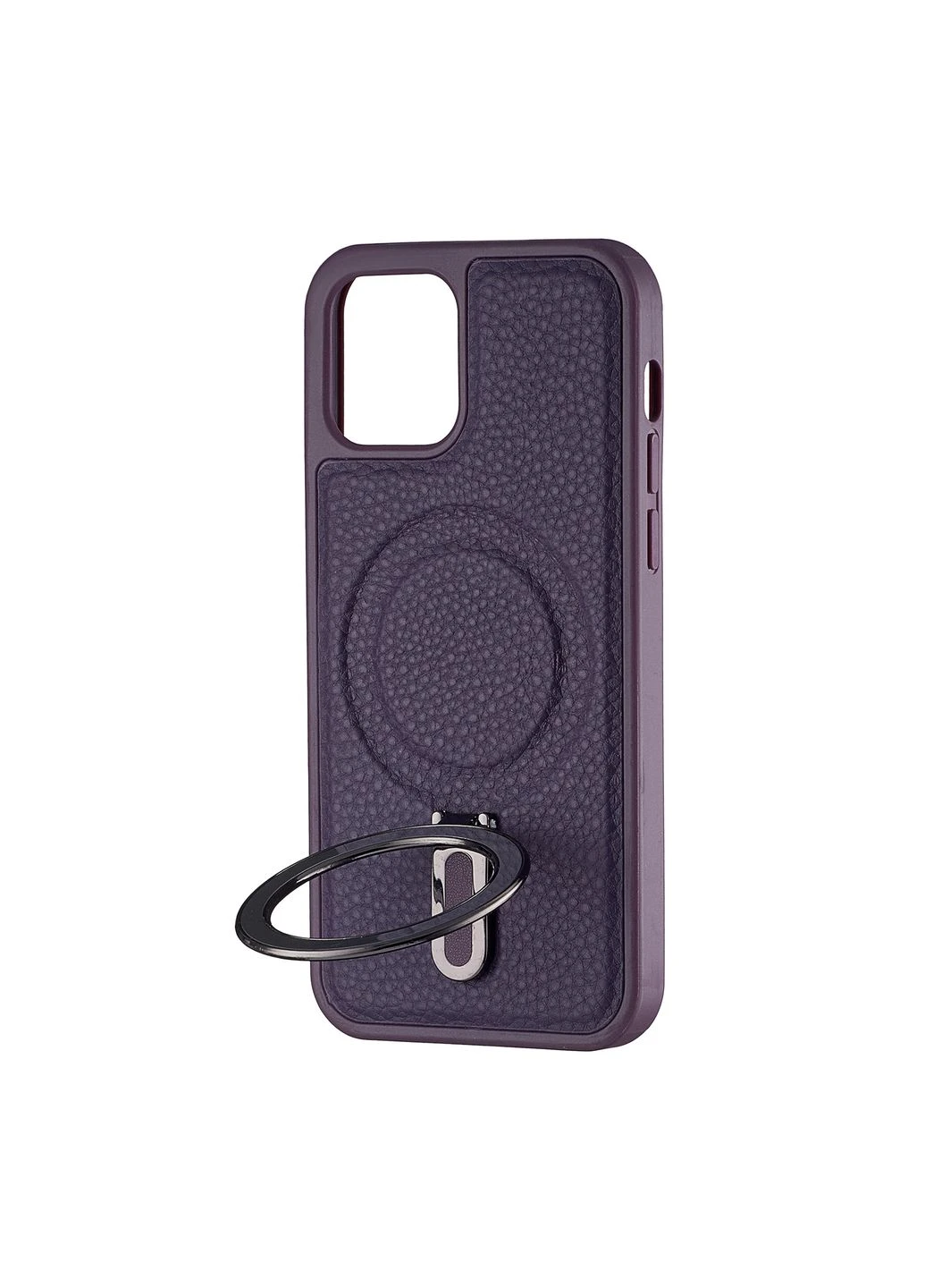 Чехол Jinduka Leather Ringo Purple Case iPhone 12 (297455772)