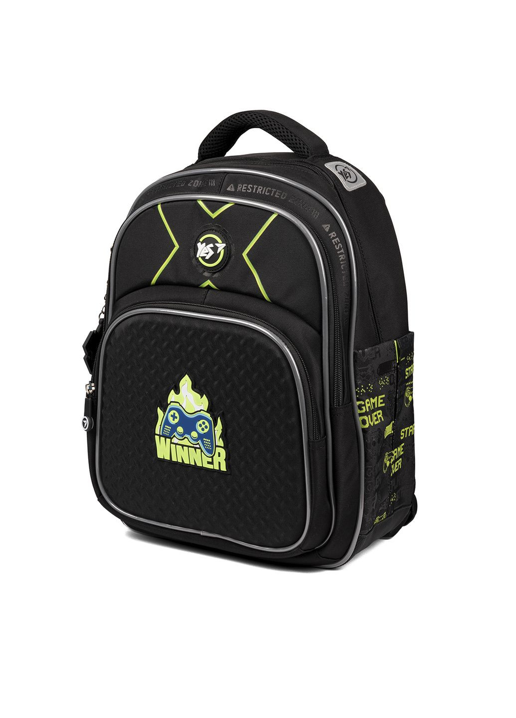 Напівкаркасний рюкзак Gamer колір чорний ЦБ-00254099 Yes (296286996)
