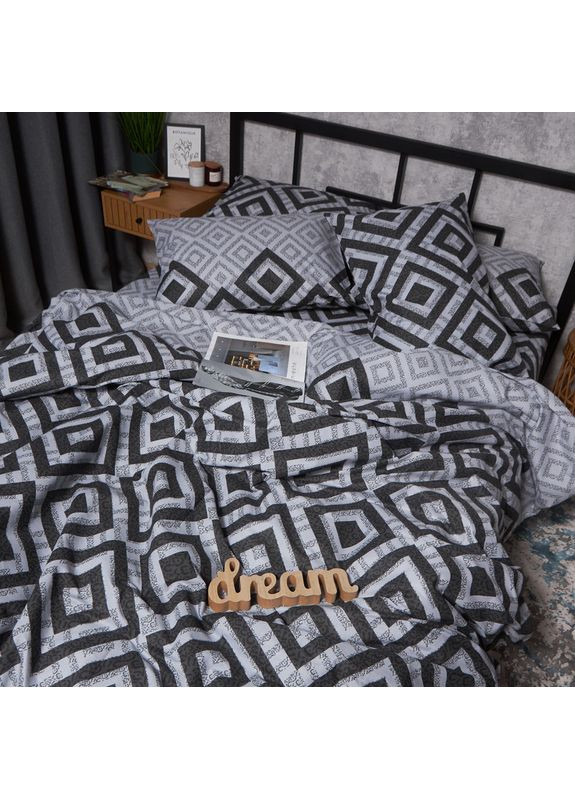 Комплект постельного белья Бязь Gold Люкс «» King Size 220x240 наволочки 4х70х70 (MS-820006724) Moon&Star Retro Pixels (356116528)