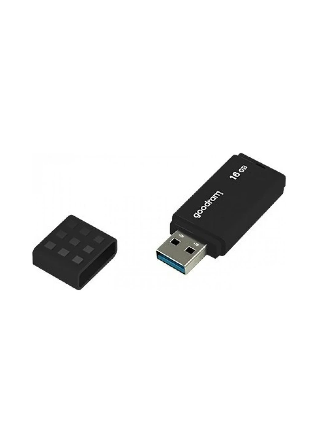 USB флеш накопитель (UME30160K0R11) Goodram 16GB UME3 Black USB 3.0 (295929469)