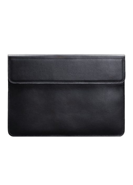 Шкіряний чохол-конверт на магнітах для MacBook 14 Темно-синій (A-027600) BlankNote (329742968)