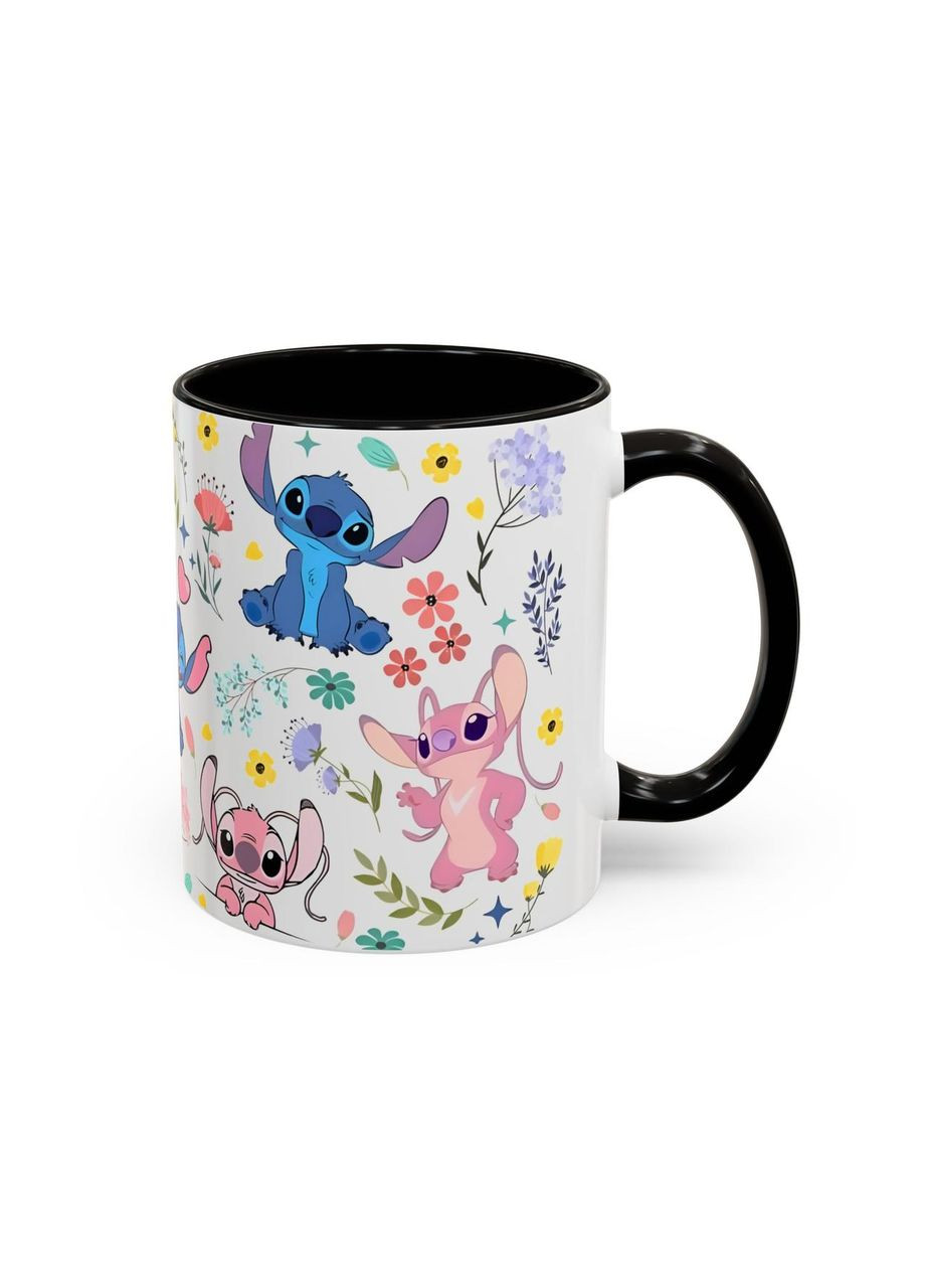 Чашка с принтом "Стич-арт" 330мл No Brand (368671763)