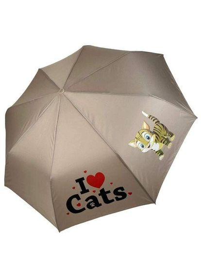 Дитяча складана парасоля для дівчаток і хлопчиків на 8 спиць "ICats" з котиком від Toprain 02089-11 (1285327) Brand (368865434)