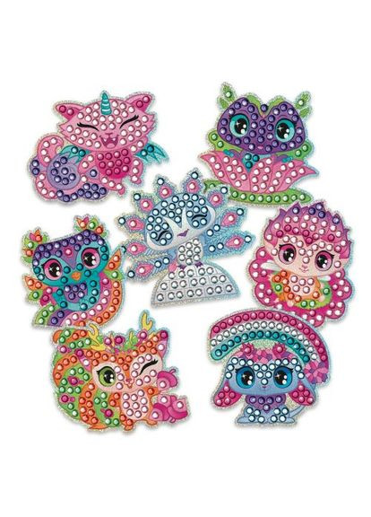 Набор для создания стикеров с алмазной мозаикой – Космические питомцы Nebulous Stars (372821416)