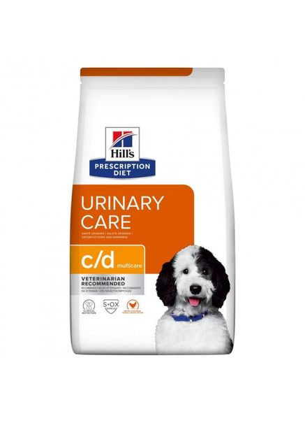 Сухой корм Prescription Diet c/d Multicare Urinary Care для собак с курицей 12 кг Hill's (315890637)