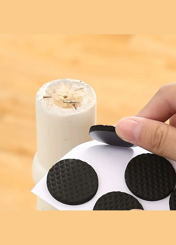 Накладки защитные силиконовые с подкладкой для мебели на ножки 48шт No Brand (332190189)