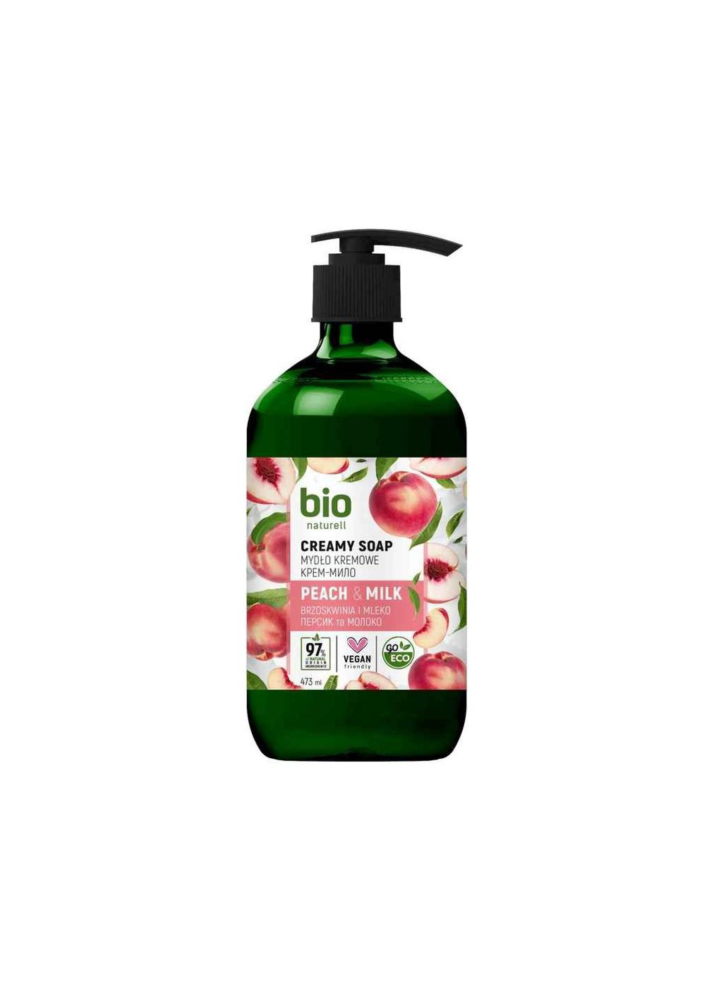 Крем-мило 473мл Naturell Персик Bio Naturell (357221932)