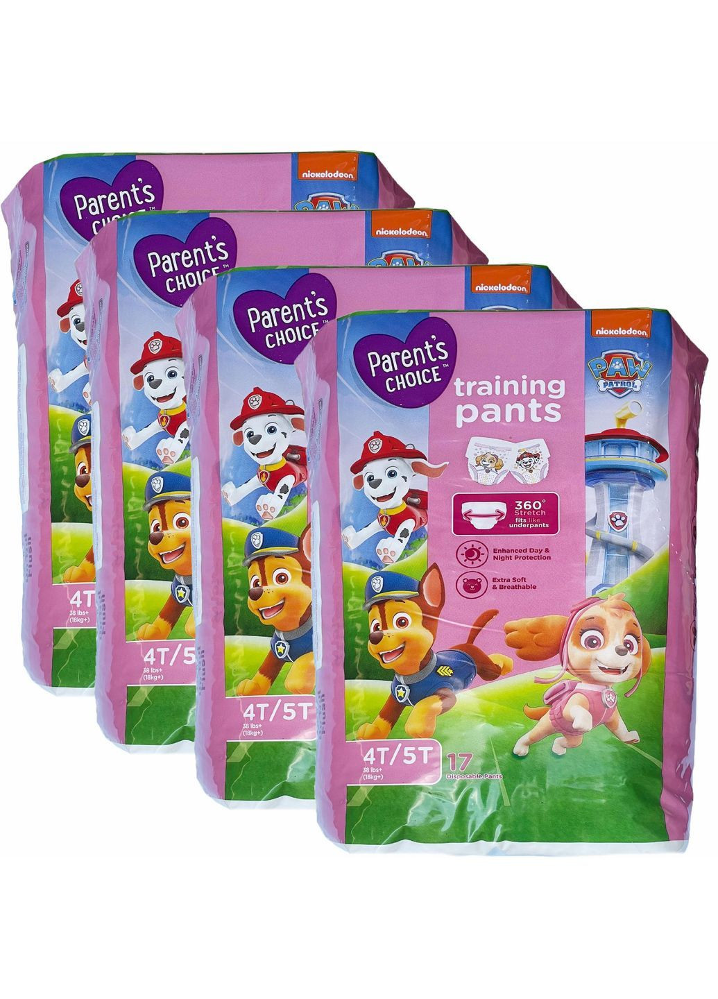 Подгузники-трусики Parent’s Choice Щенячий патруль 6 18+ кг 68 шт (110641005) Parent's Choice (369668438)