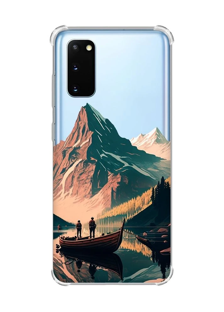 Чохол із потовщеними кутами на Samsung Galaxy S20 Plus:: Човен. Пейзаж (принт 246) Creative (359485811)
