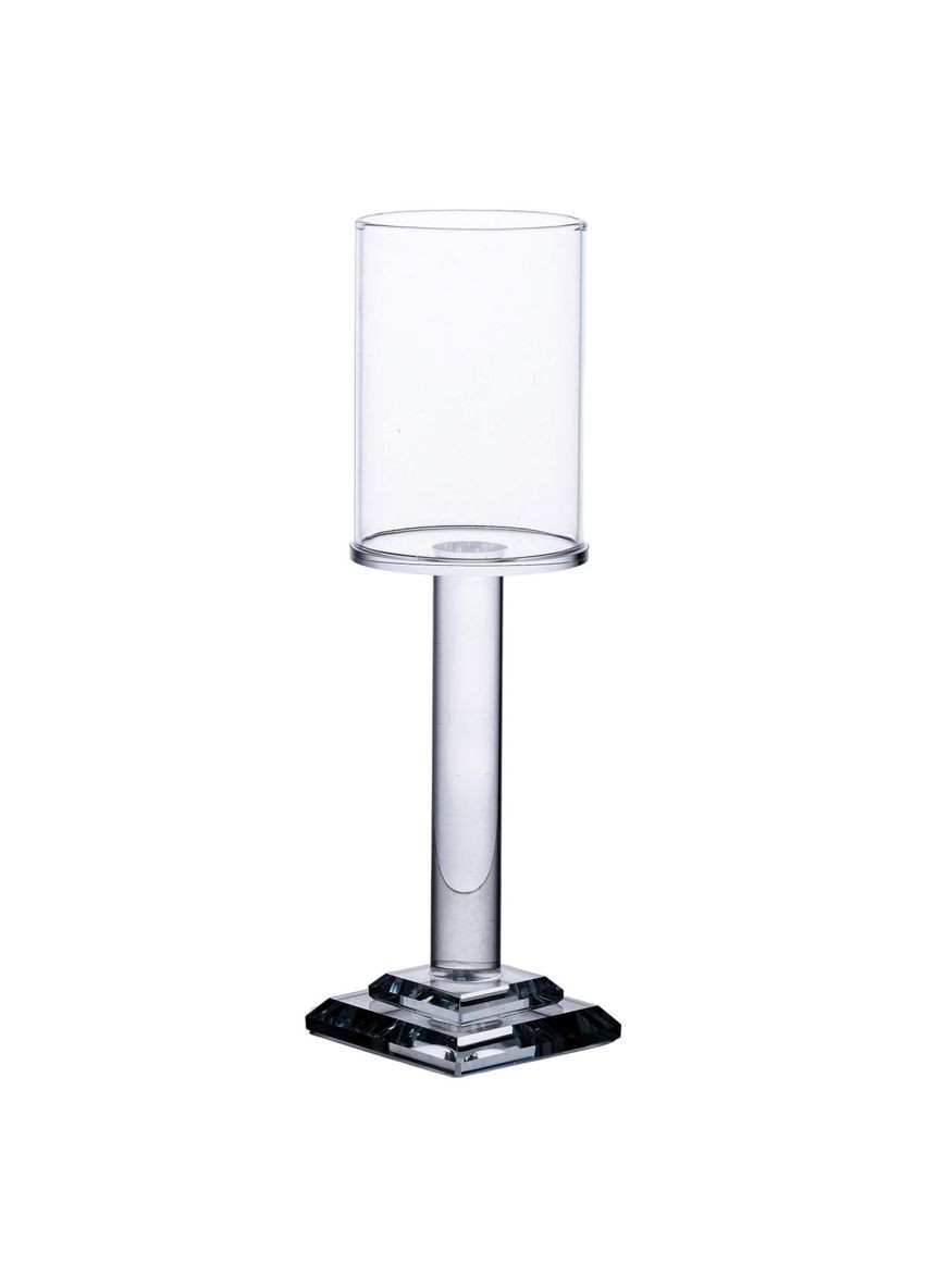 Підсвічник скляний на ніжці 6.5×23 см підсвічник келих декоративний прозорий HP-4-41M (A-034089) Yiwu (352274592)