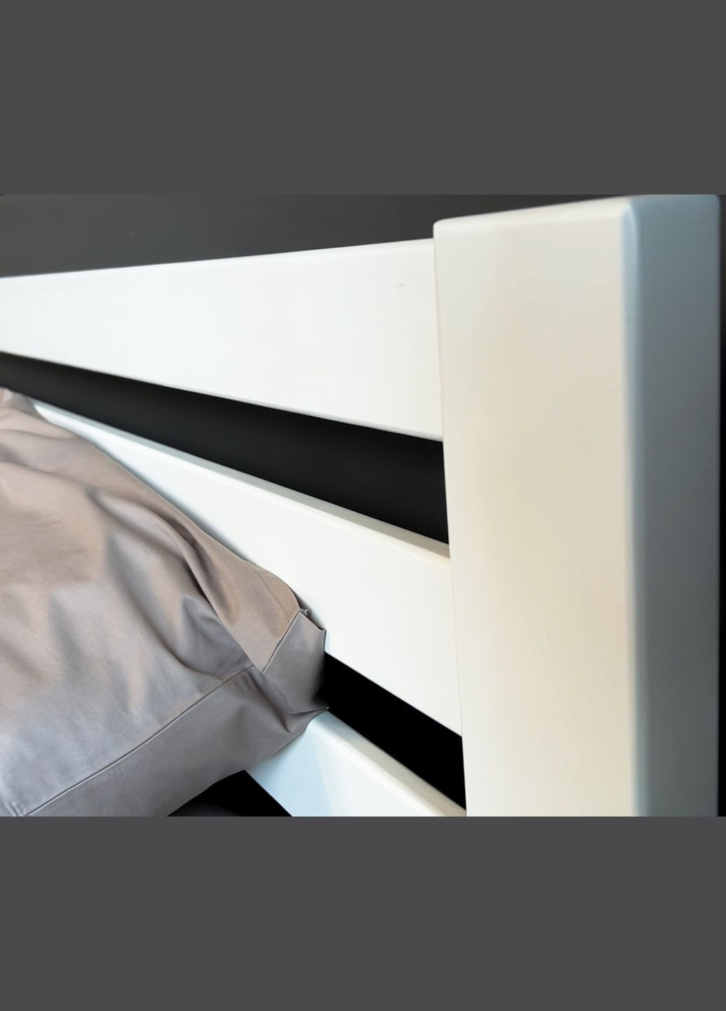 Односпальная деревянная кровать Колумбия (RAL1020) 90х200 см (MBG-14612) Mebigrand (366087976)