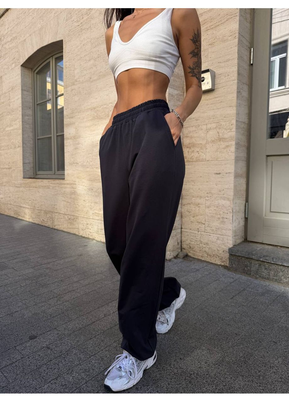 Женские спортивные брюки с высокой посадкой. MonCher (349453486)