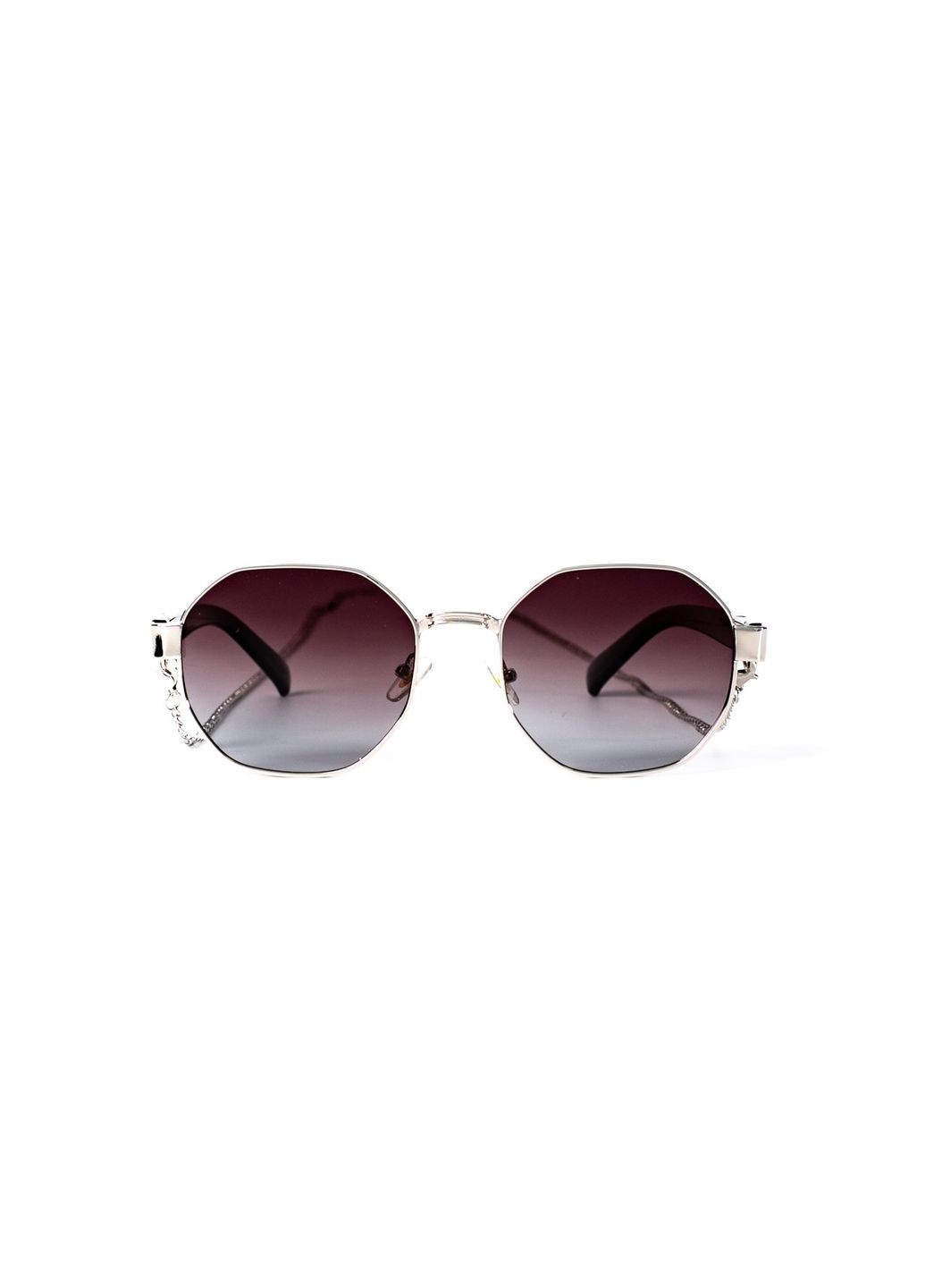 Солнцезащитные очки с поляризацией и цепочкой Фэшн-классика женские LuckyLOOK 389-434 (291884157)