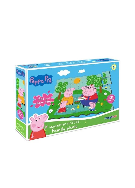 Магнитный пазл Свинка Пеппа "Пикник" МЕ 5031-08 MAGDUM (380707781)