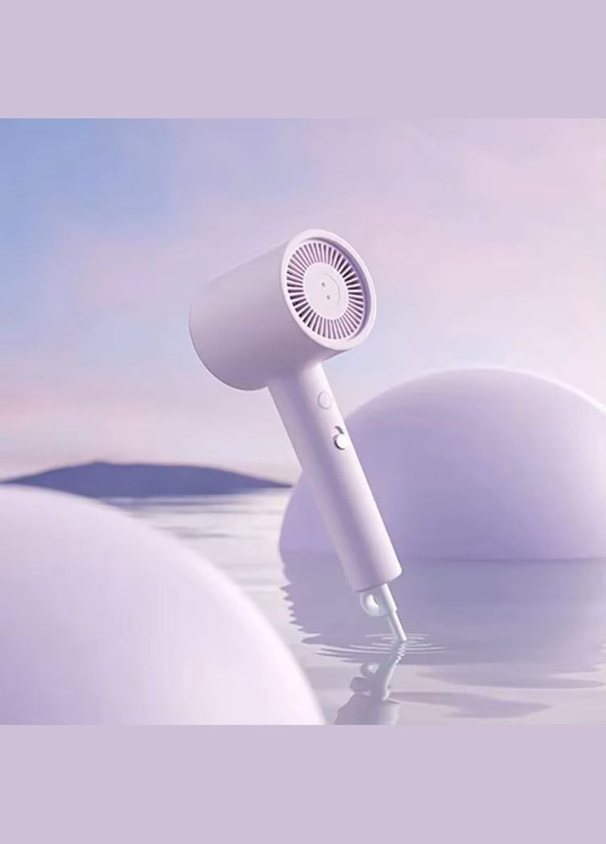 Фен Purple+ (переходник на EU розетку) Xiaomi Mijia negative ion hair dryer H301 (360398493)
