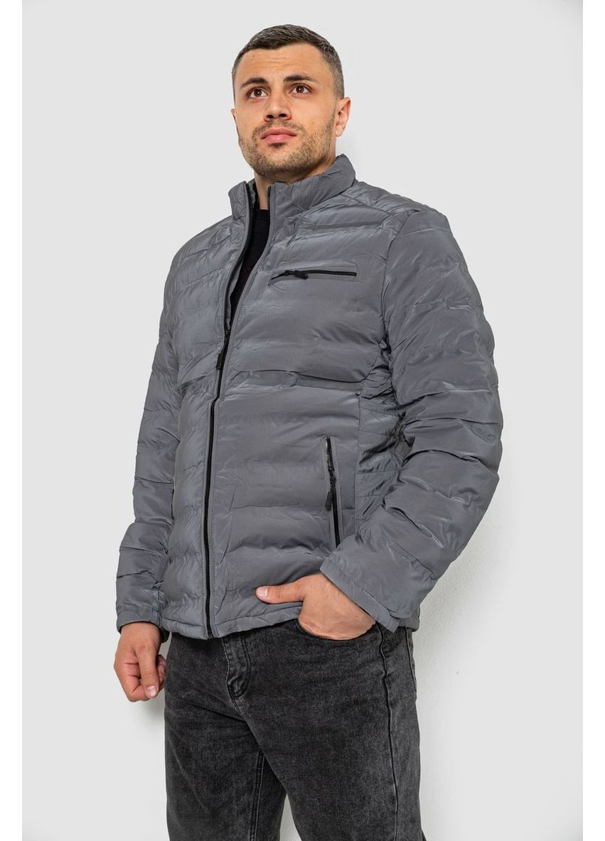 Серая демисезонная куртка мужская демисезонная,, 214r833к Ager