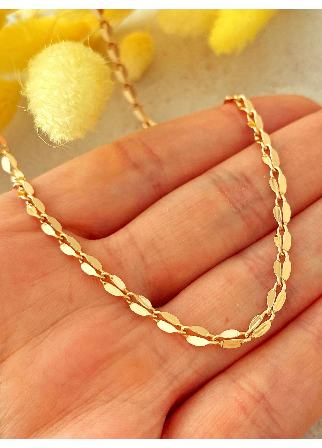 Позолоченная Цепочка 45см. Позолота No Brand (361222488)