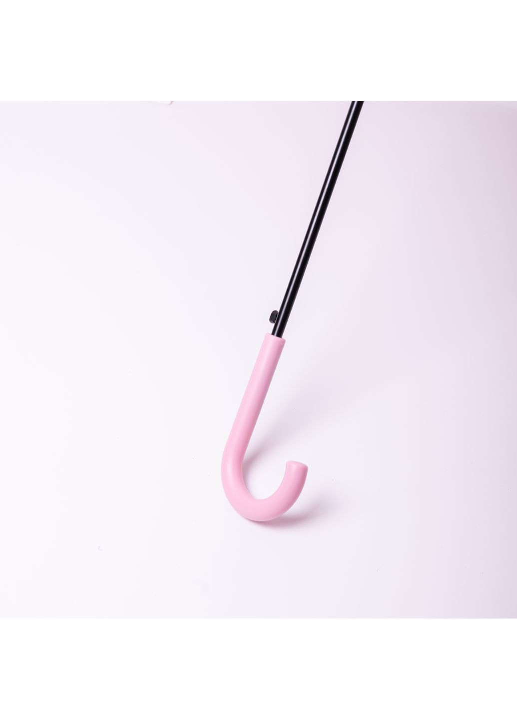 Розовый детский зонт-трость полуавтомат складной 94 см, розовый yiwu hp-23-11p (364684969)