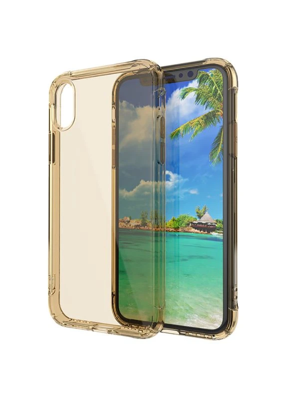 Чехол-накладка TPU+PC colorful case iPhone X Gold Toto (301782431)