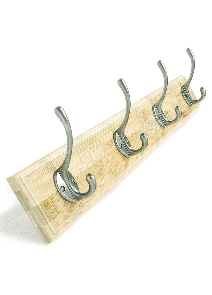 Вішалка для одягу з дерева Тандер 4 бланже (ВДО-401401) No Brand (327846586)