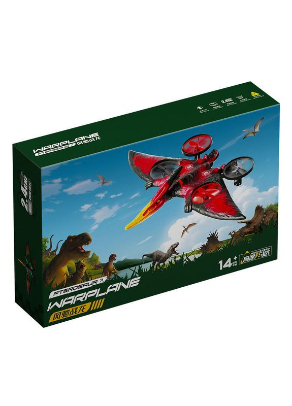 Літак на радіокеруванні SCHE L0713 Pterosaur Red No Brand (351362397)