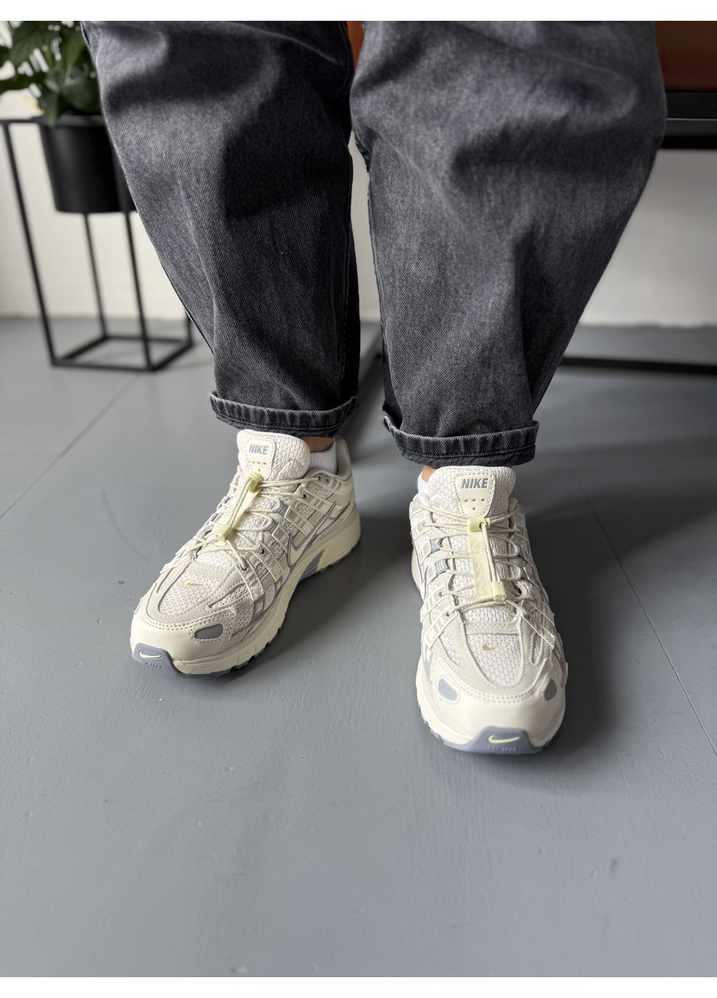 КРОСІВКИ ЖІНОЧІ NIKE P-6000 BEIGE GREY VIOLET НАЙК П-6000 No Brand сірі демісезони (368857790)