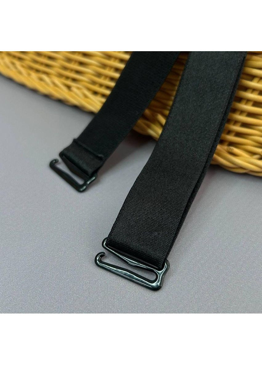 20 мм комплект бретелек для белья - черный Plus-plus (352746247)