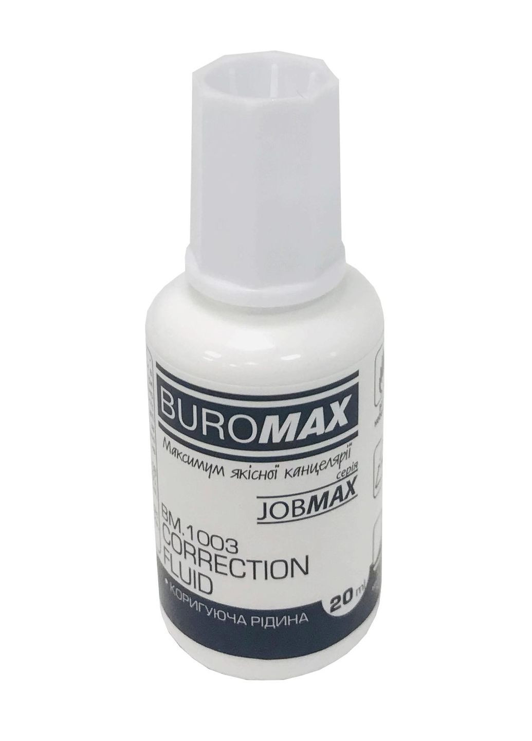 Коректор рідкий Jobmax, 20 мл () Buromax BM.1003 (336481300)