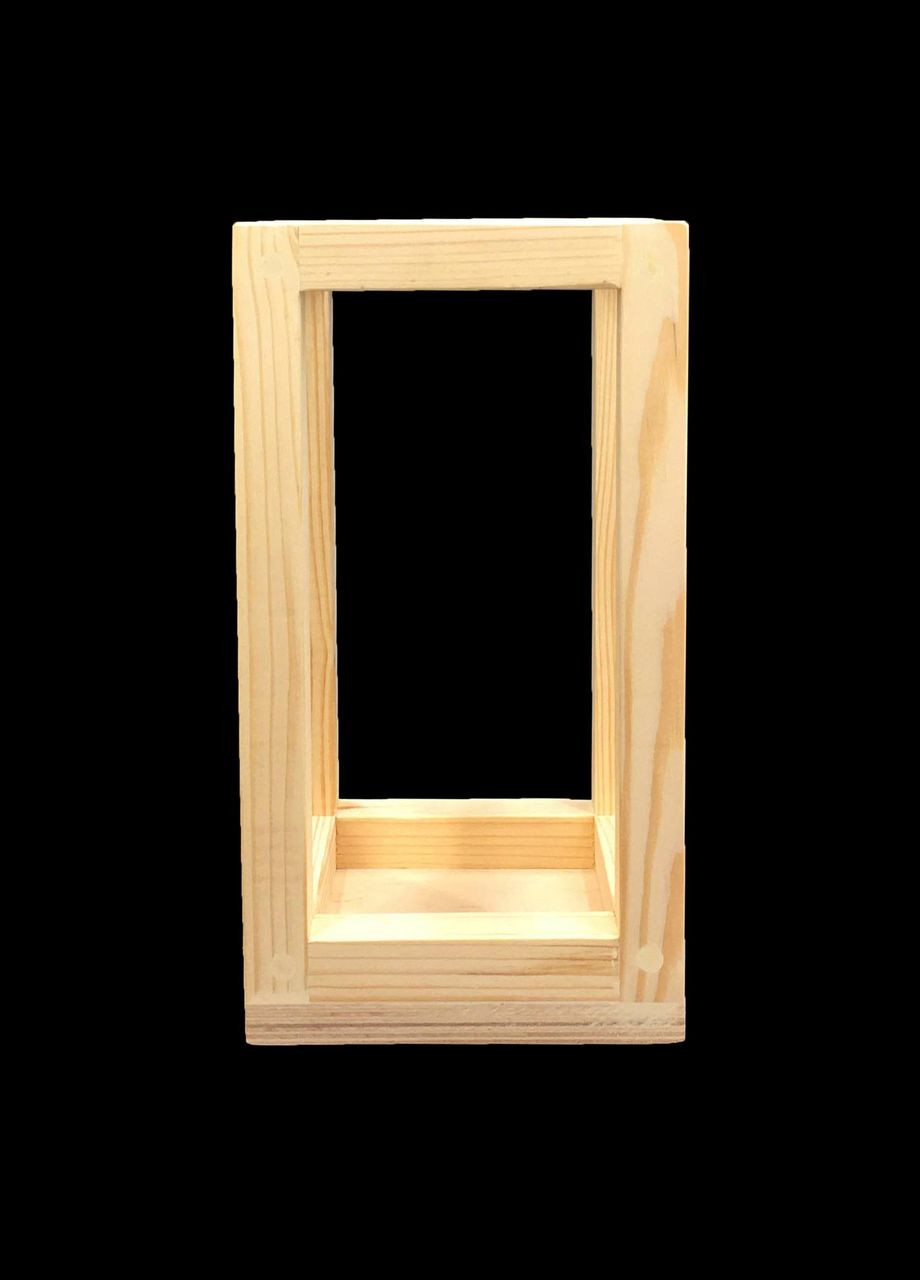 Садовий ліхтар з дерева Асамара бланже (СФН-001801) No Brand (328959926)