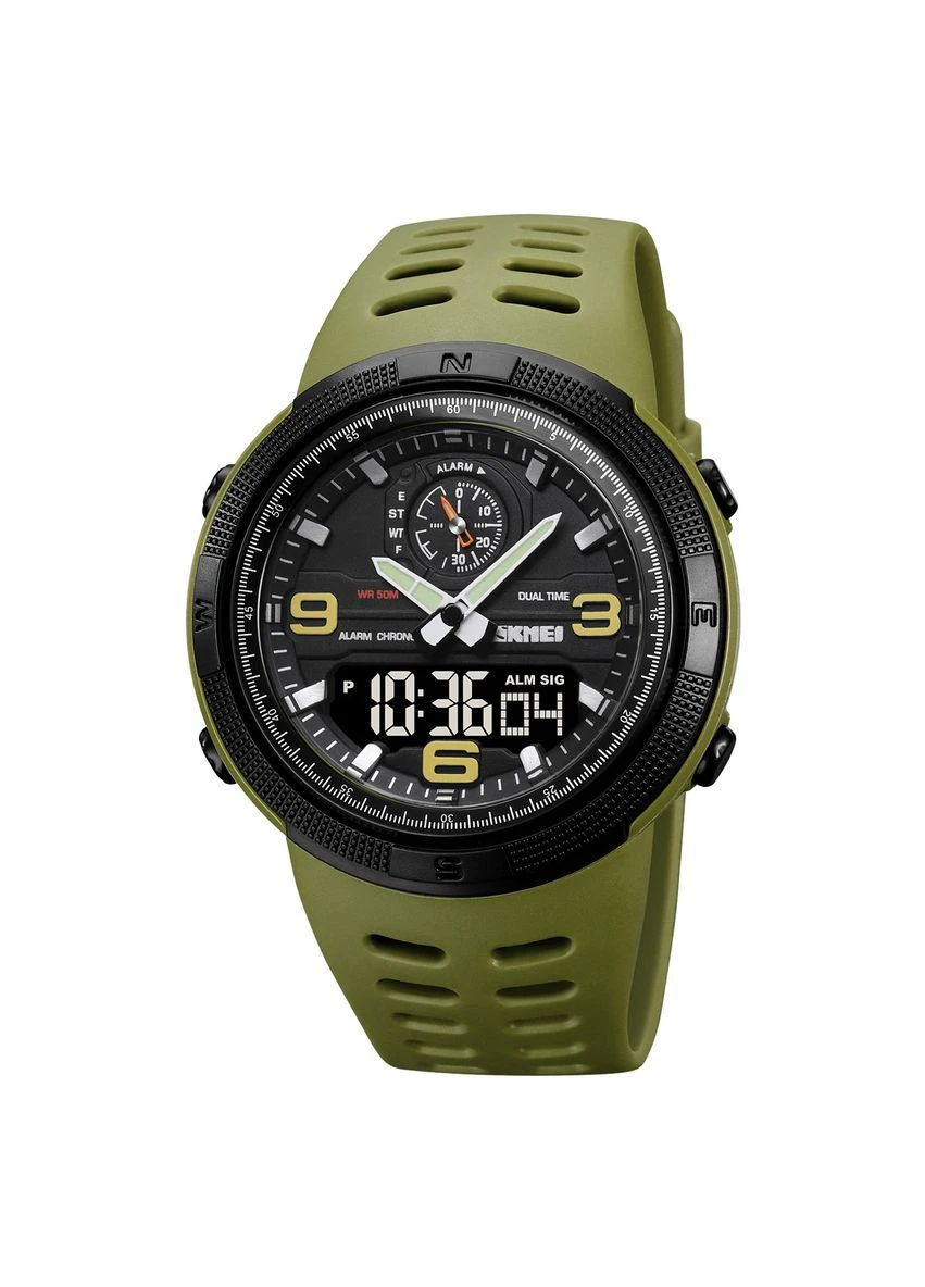 1655AGBK Army Green-Black Skmei (382686654)