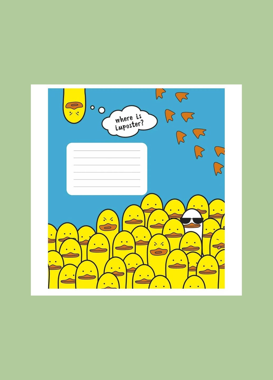 Тетрадь ученическая Animals memes 012-3567K 12 л. Разноцветный shop (482000647043203567) Школярик (339251412)