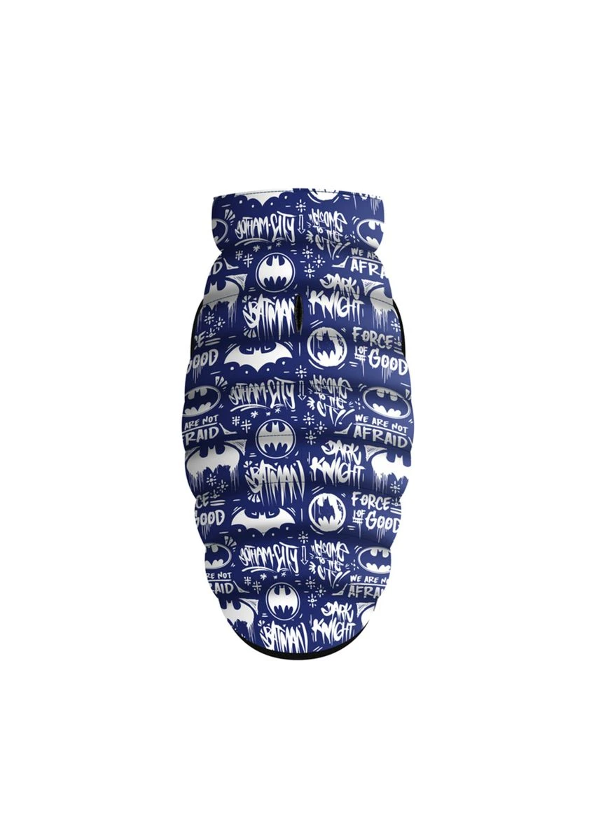 Курточка для собак Clothes с рисунком "Бэтмен бело-голубой", S40, В 52-55 см, С 36-39 см WAUDOG (279562579)
