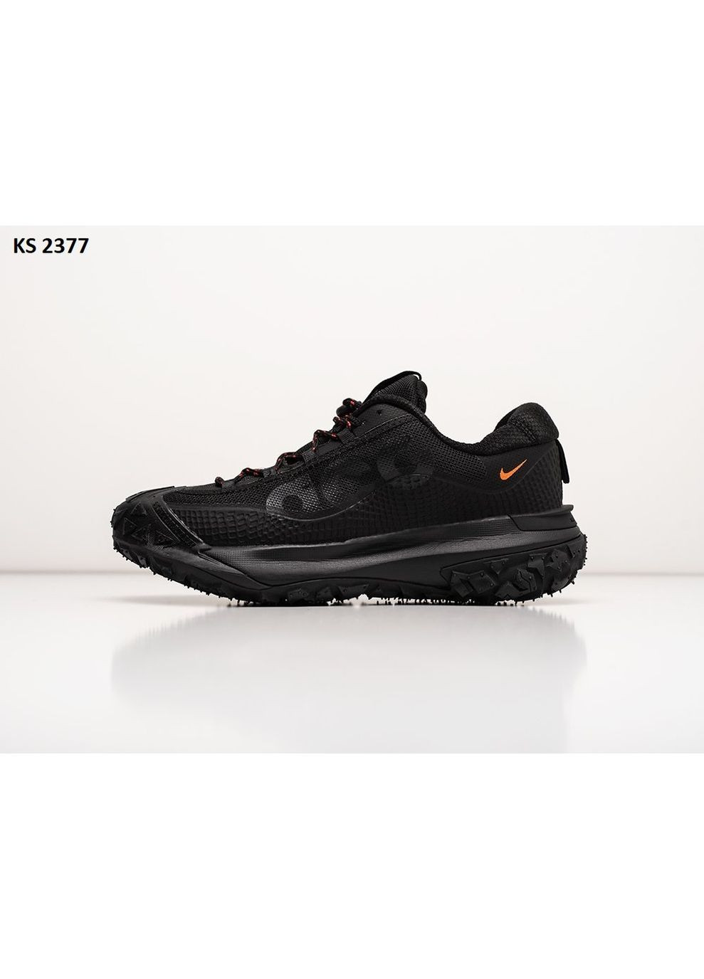 Чорні Осінні кросівки чоловічі nike acg mountain fly 2 low black найк асж маунс флай No Brand