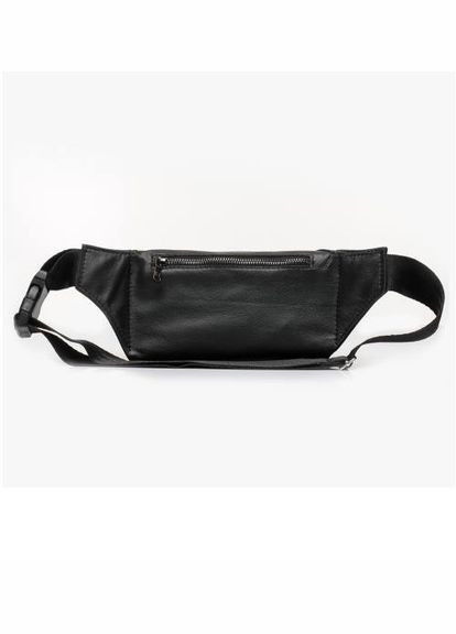 Сумка женская через плечо бананка кожаная Tirso PSO Черный Sambag (303139185)