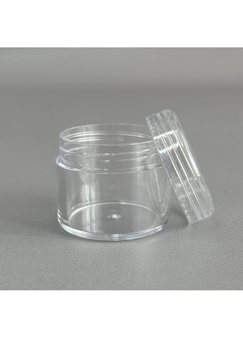 Баночка для зберігання Ø36 мм, h -31 мм, об'єм - 20 мл - прозора Plus-plus (354798574)